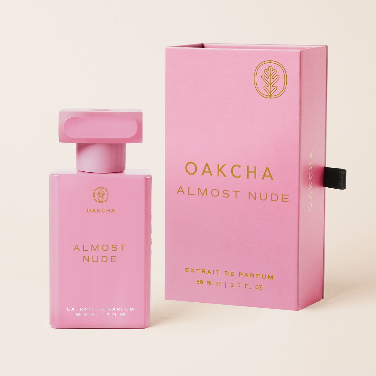 Almost Nude Extrait de Parfum bottle next to its box