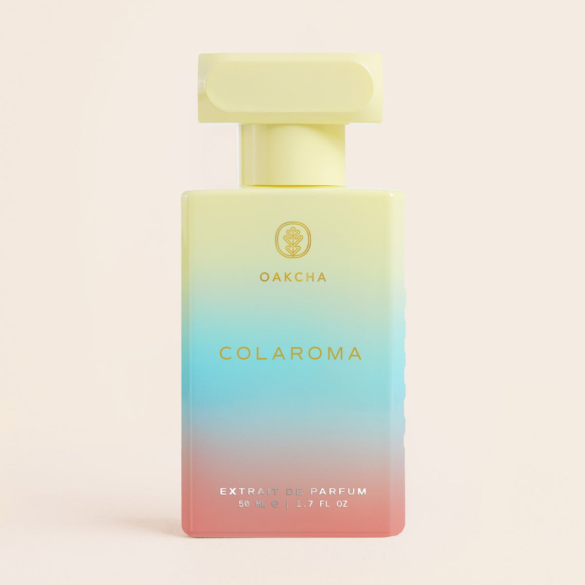Front view of Colaroma Extrait de Parfum bottle, 50 mL