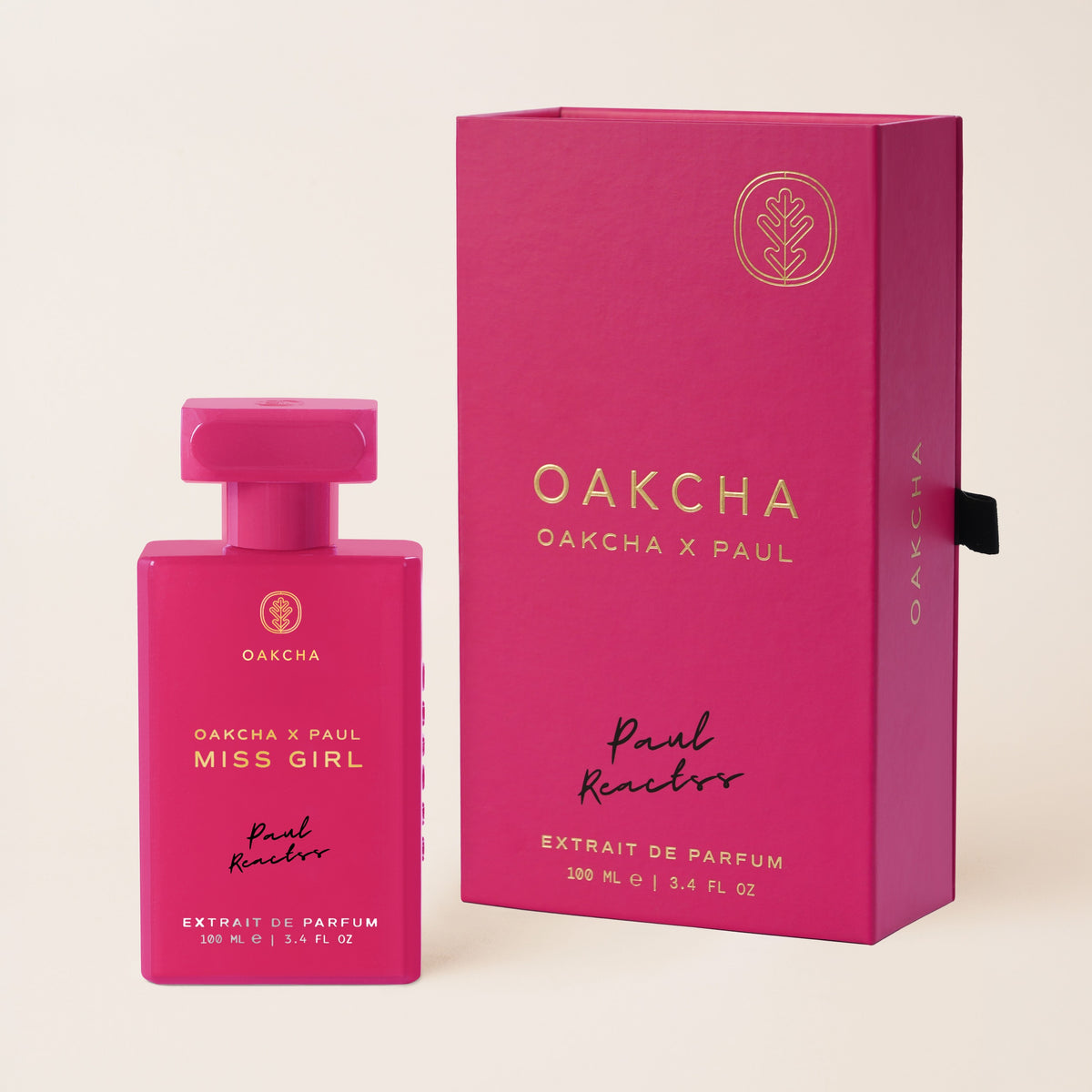 Miss Girl Extrait de Parfum bottle next to its box