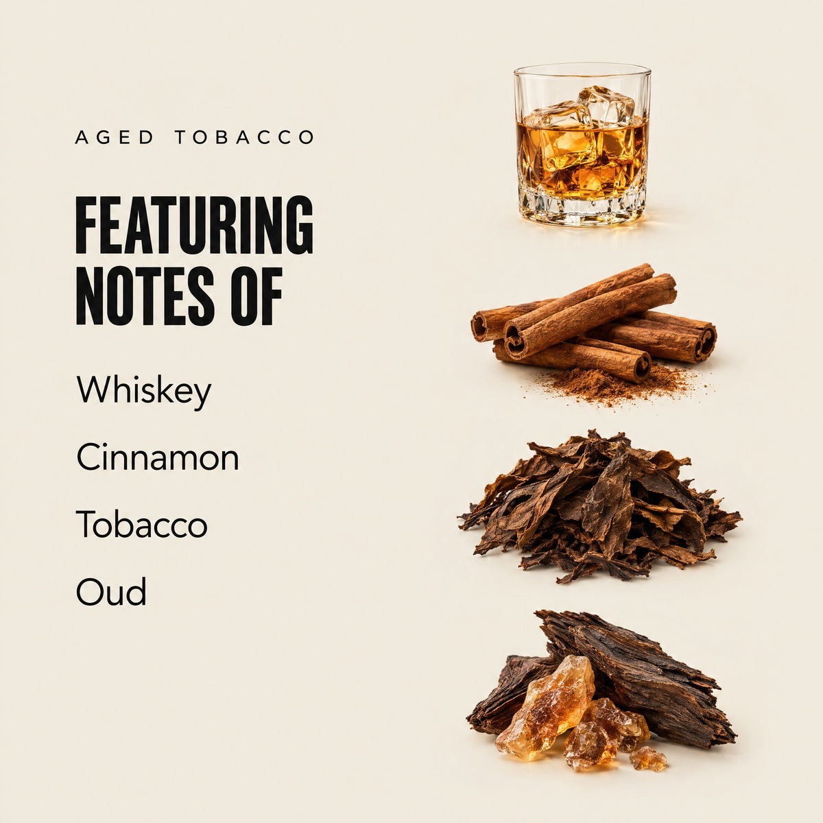 Aged Tobacco featuring notes
