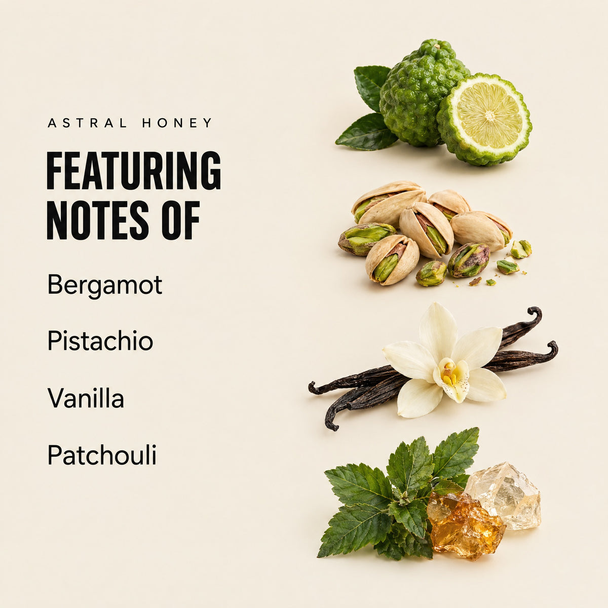 Astral Honey featuring notes