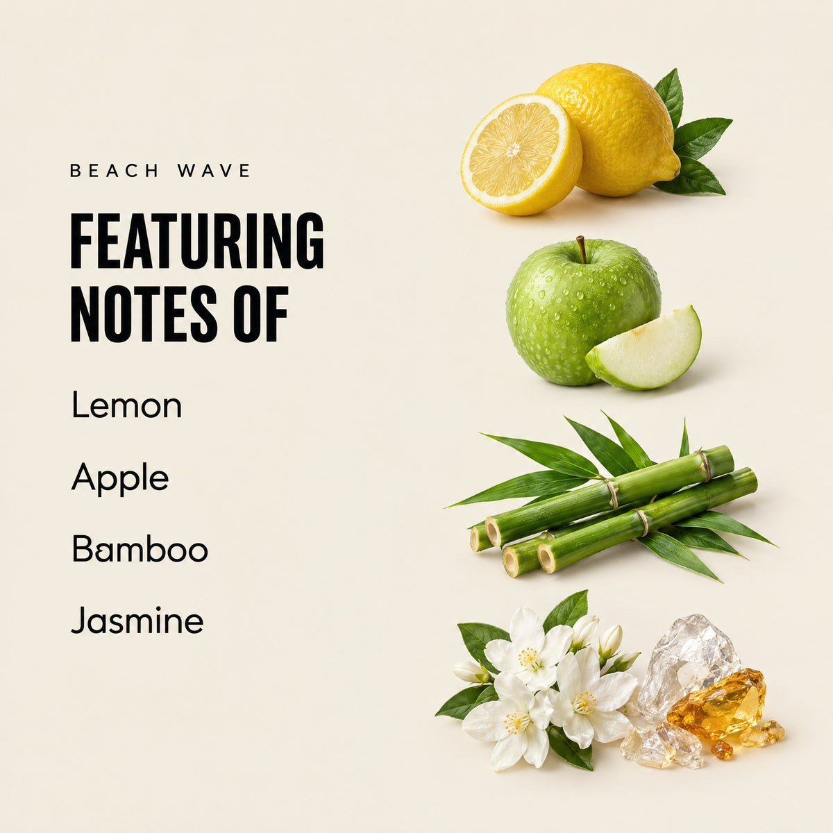 Beach Wave featuring notes