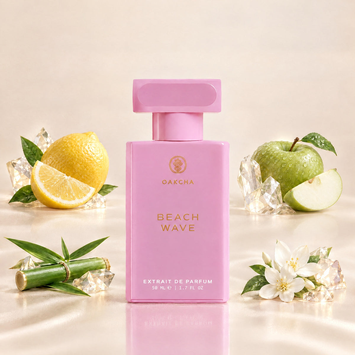 Beach Wave bottle with notes