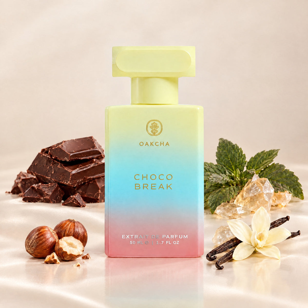 Choco Break bottle with notes