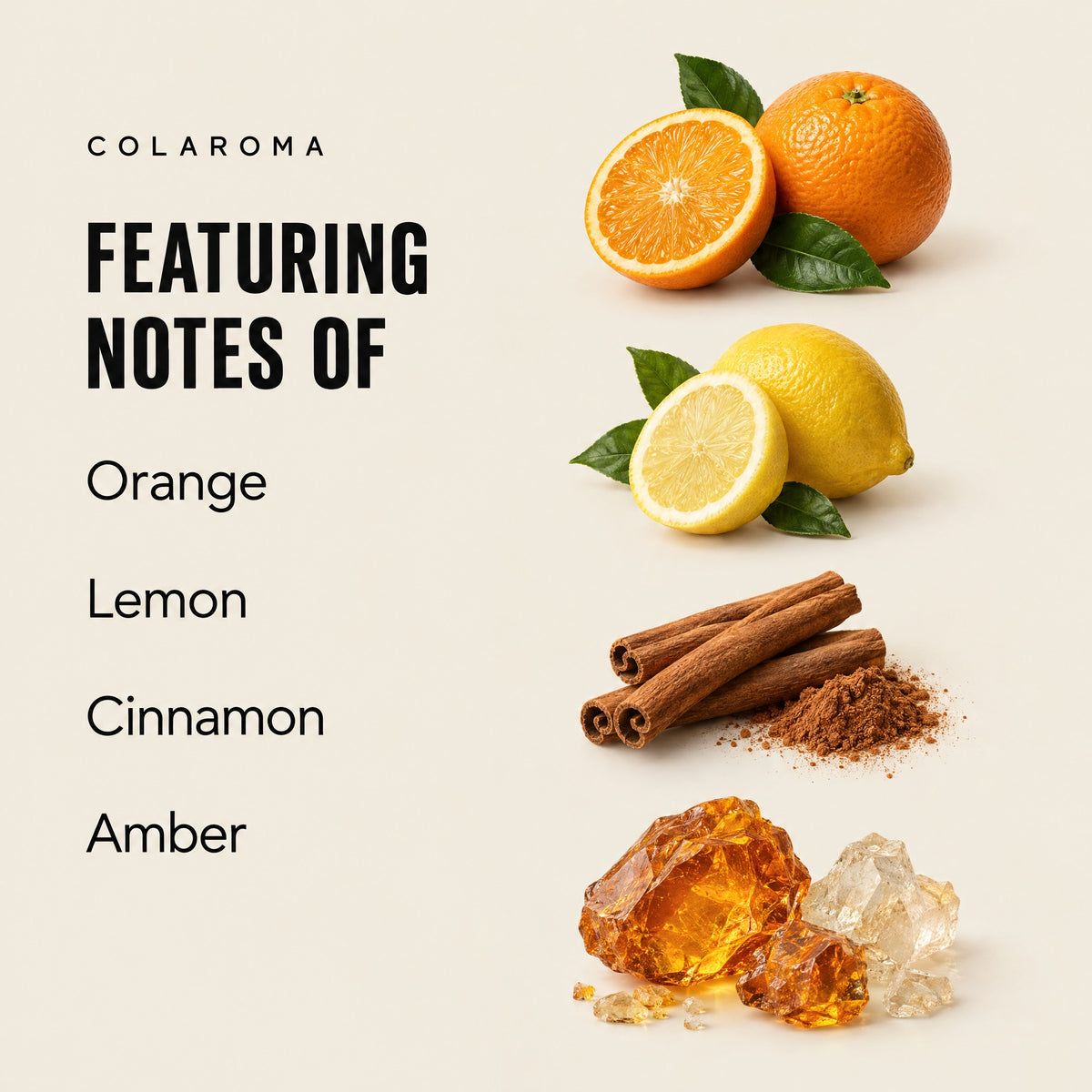Colaroma featuring notes
