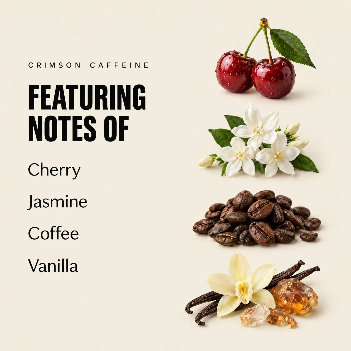Crimson Caffeine featuring notes