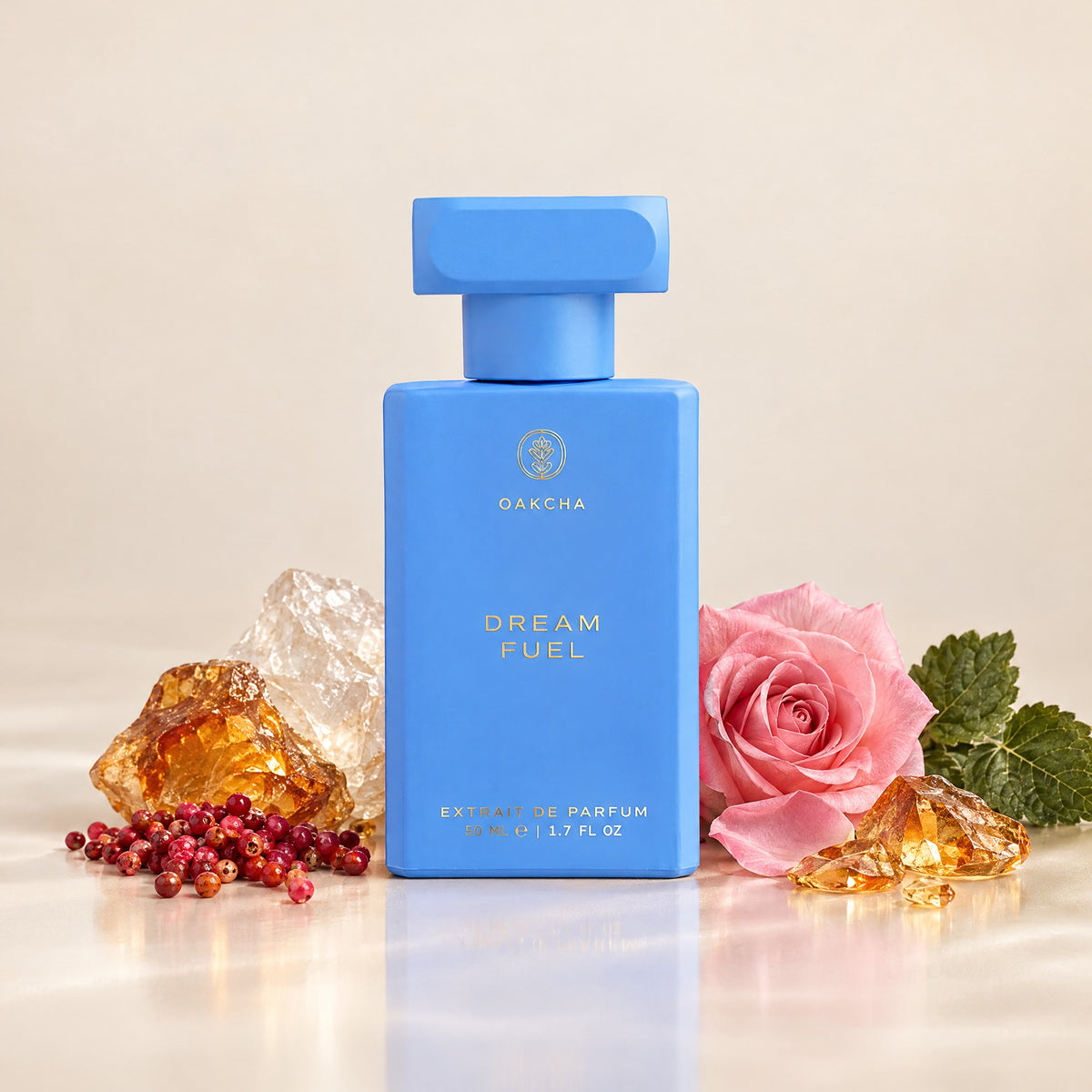 Dream Fuel bottle with notes