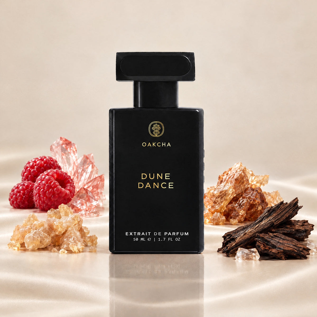 Dune Dance bottle with notes