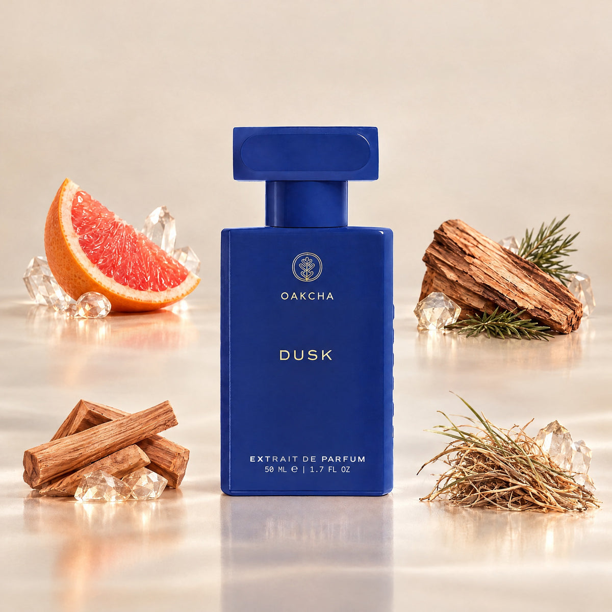 Dusk bottle with notes
