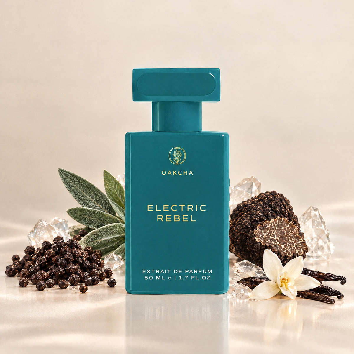 Electric Rebel bottle with notes
