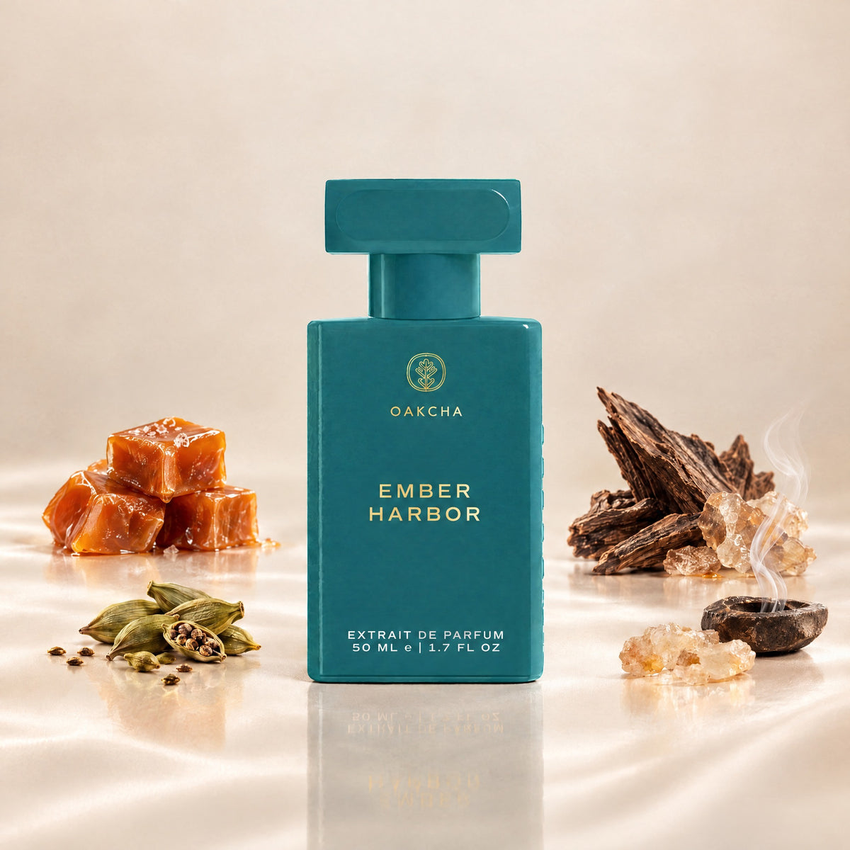 Ember Harbor bottle with notes