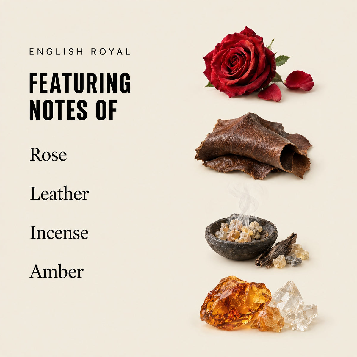 English Royal featuring notes