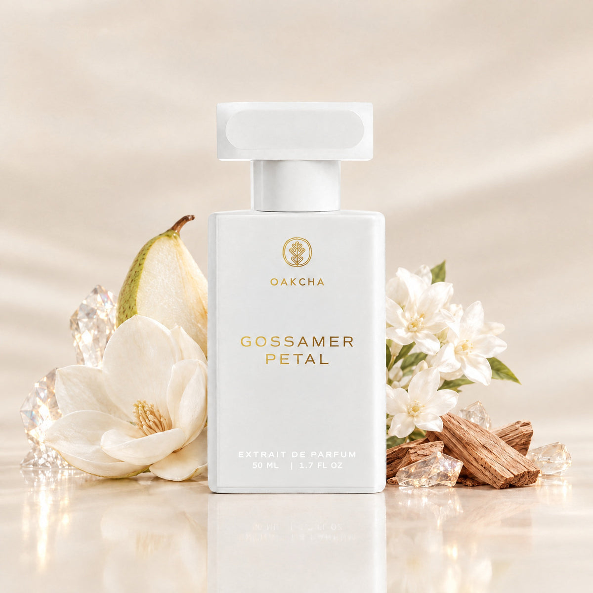 Gossamer Petal bottle with notes