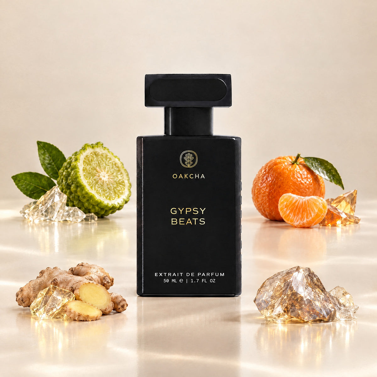 Gypsy Beats bottle with notes