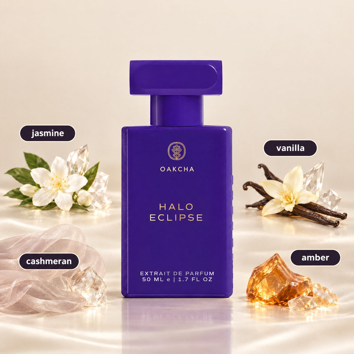 Halo Eclipse bottle with notes