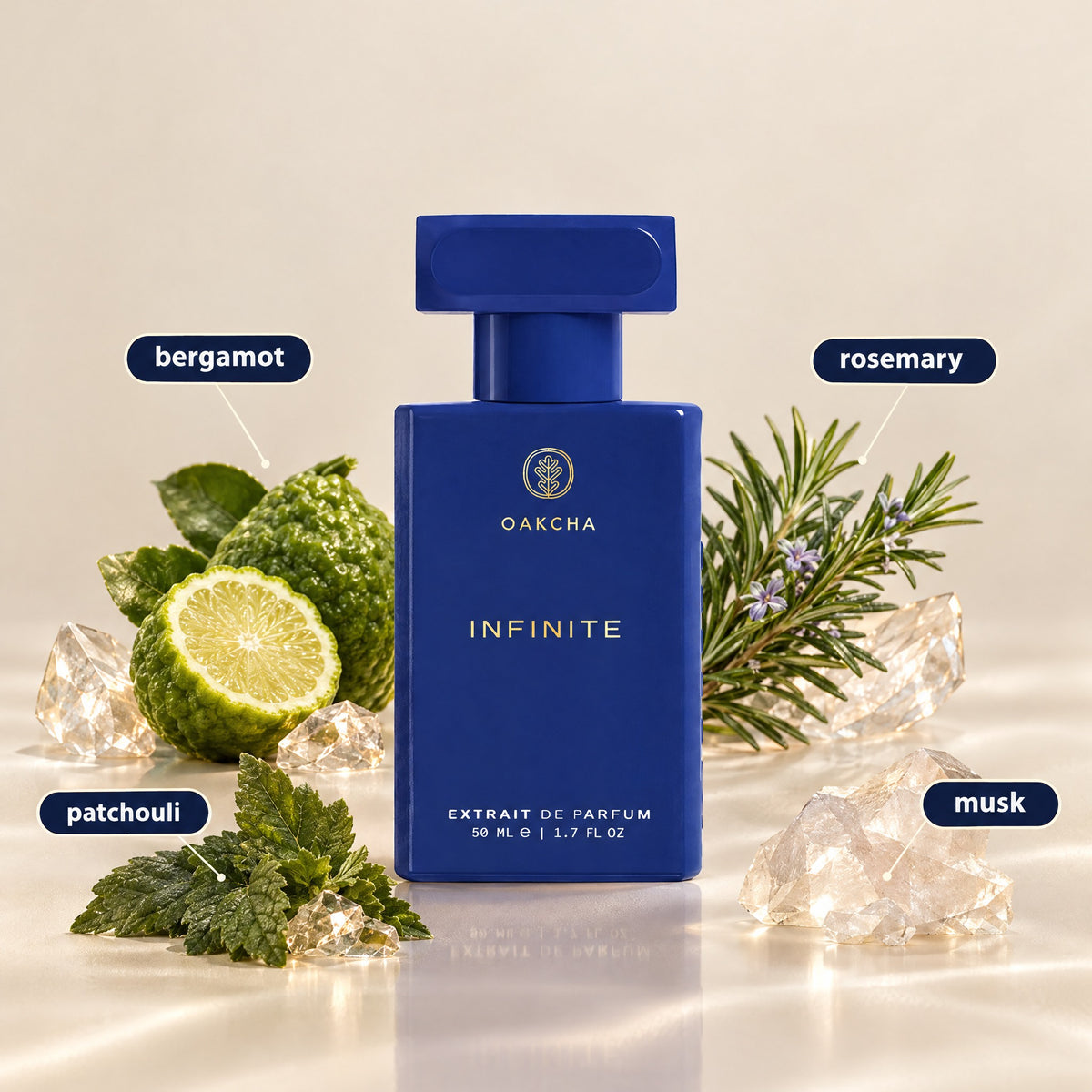 Infinite bottle with notes