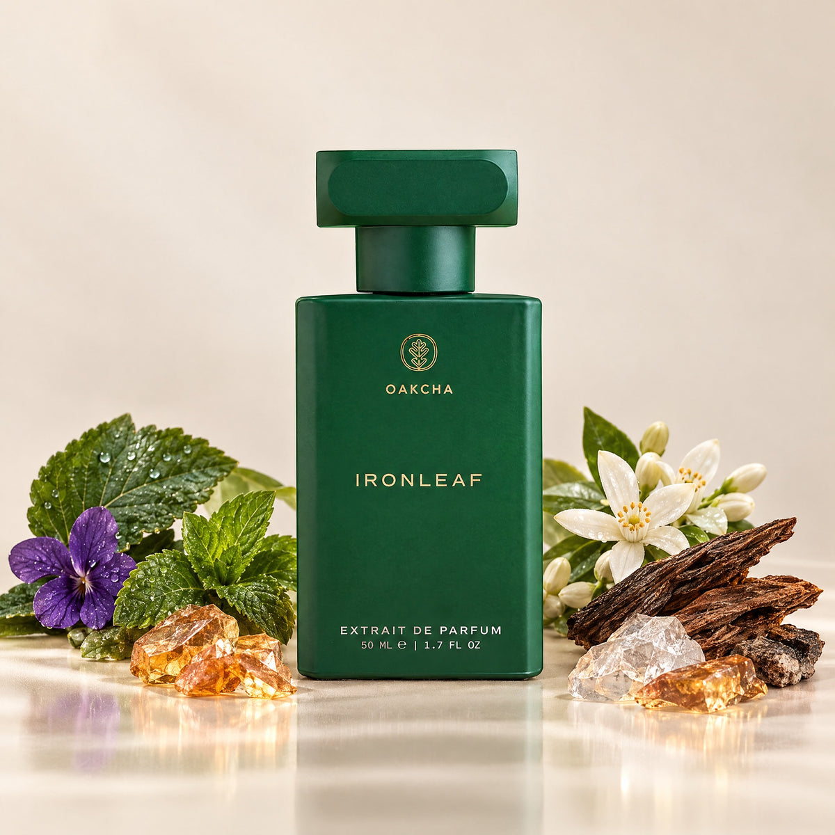 Ironleaf bottle with notes