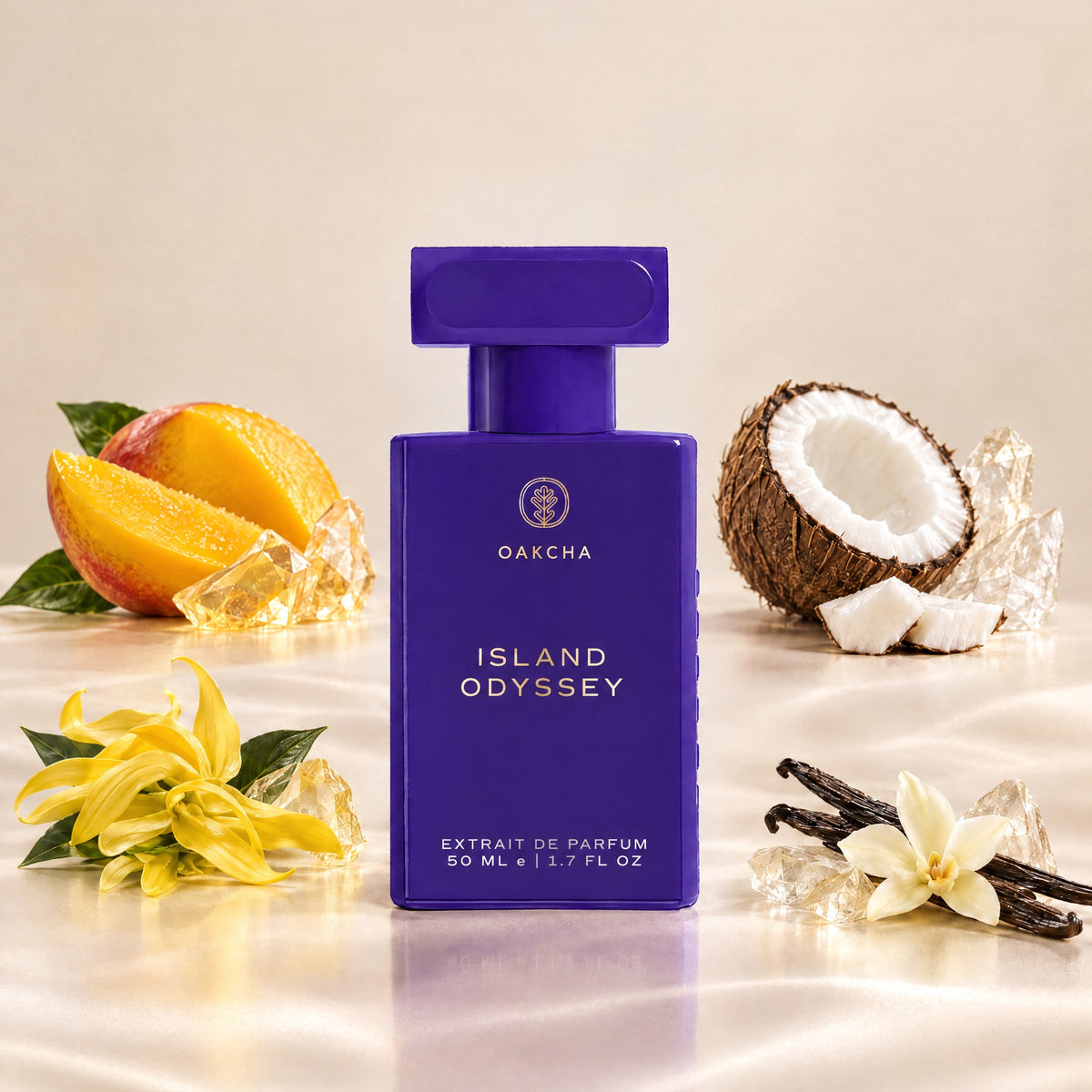 Island Odyssey bottle with notes