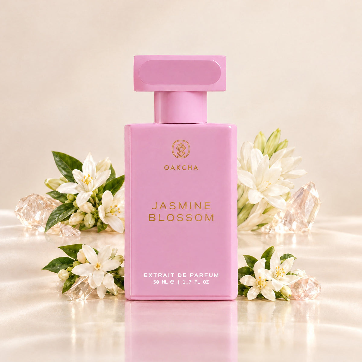 Jasmine Blossom bottle with notes