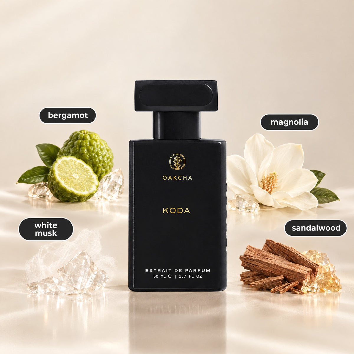 Koda bottle with notes