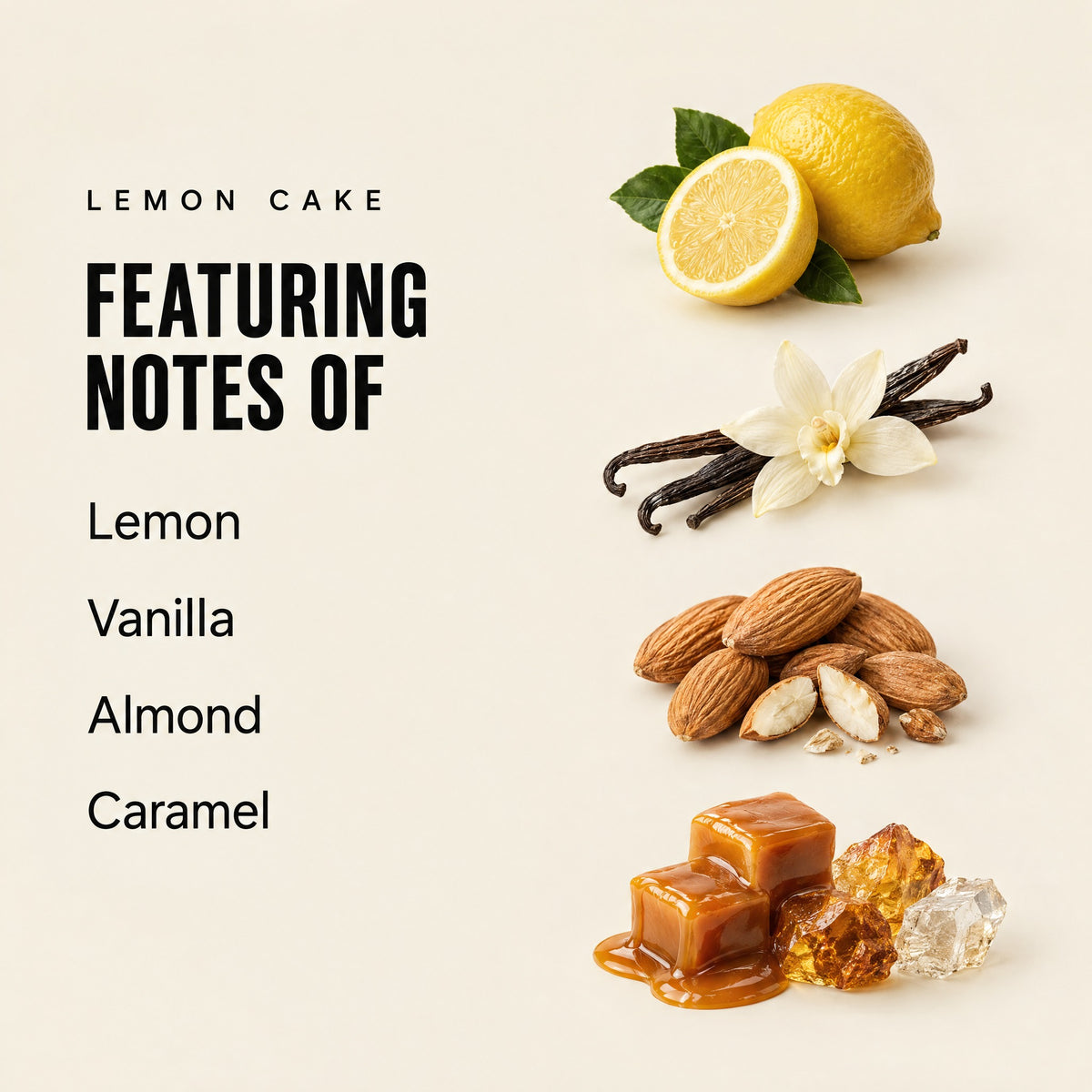 Lemon Cake featuring notes