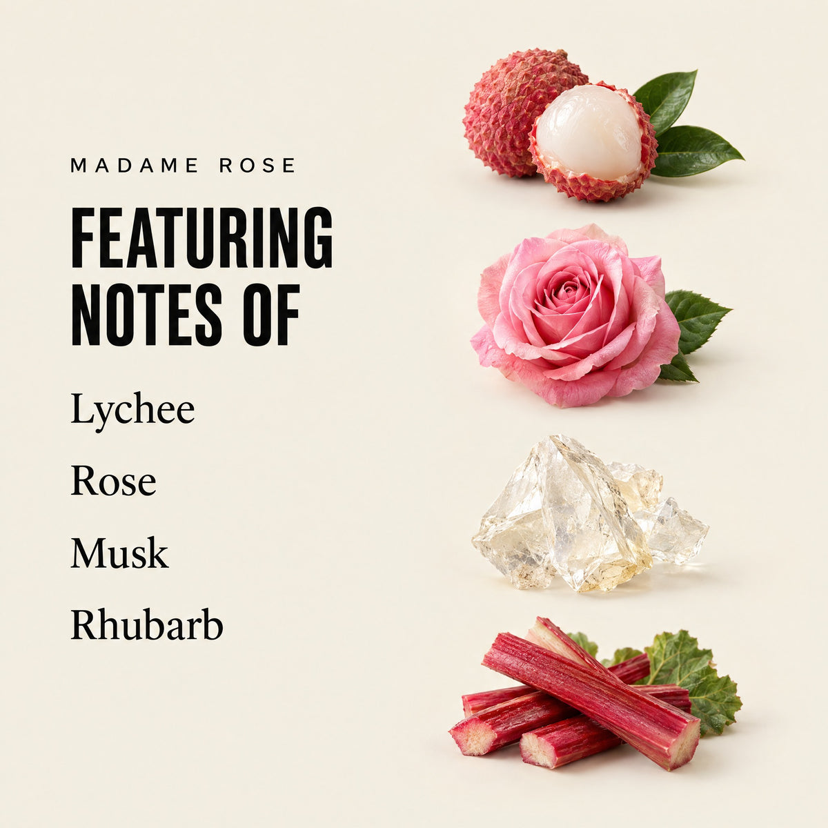 Madame Rose featuring notes