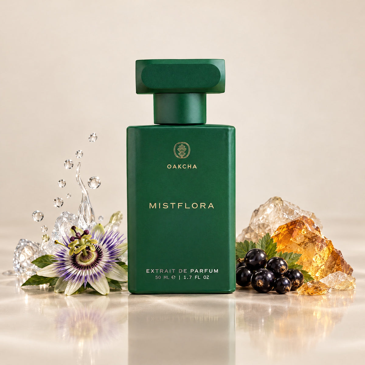 Mistflora bottle with notes