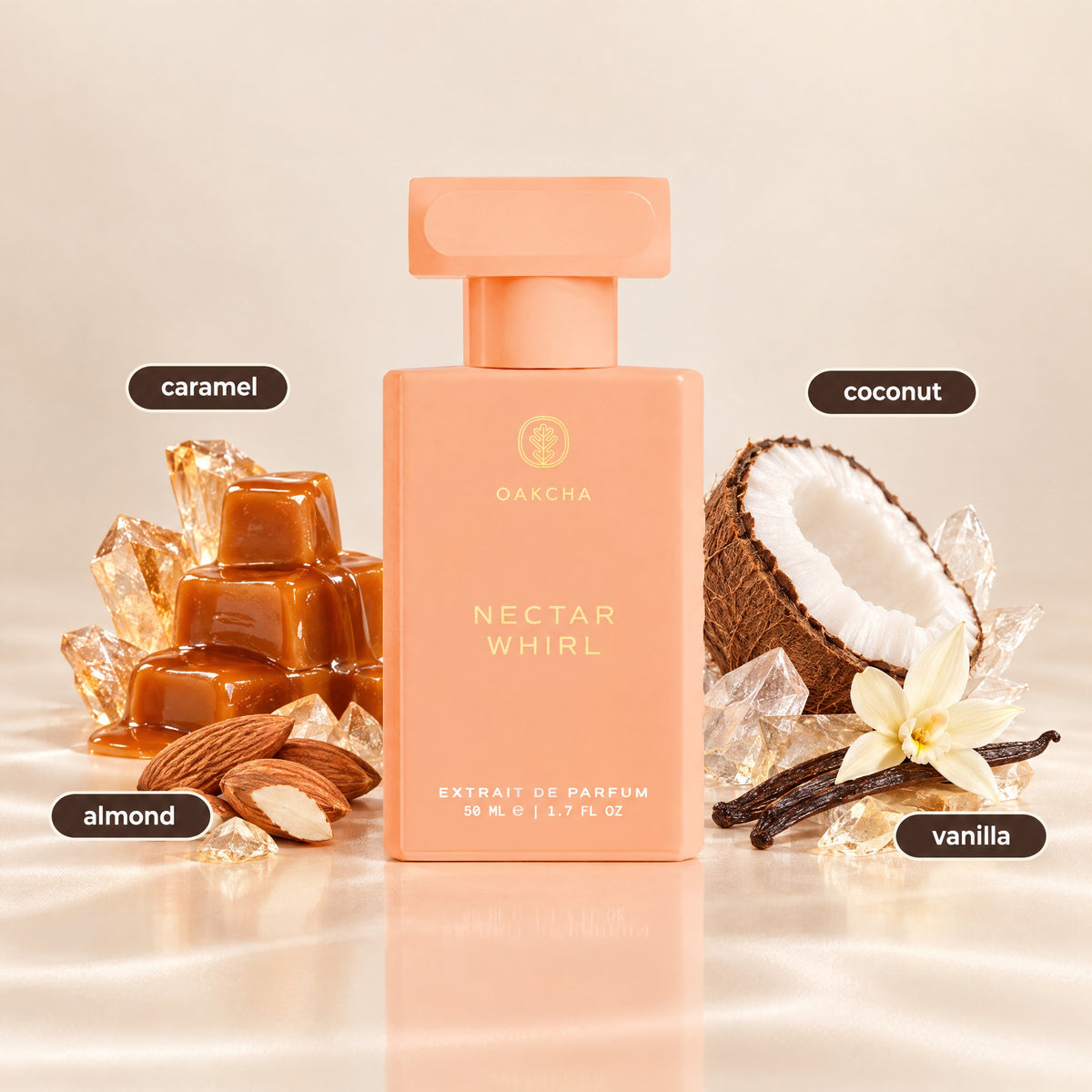 Nectar Whirl bottle with notes