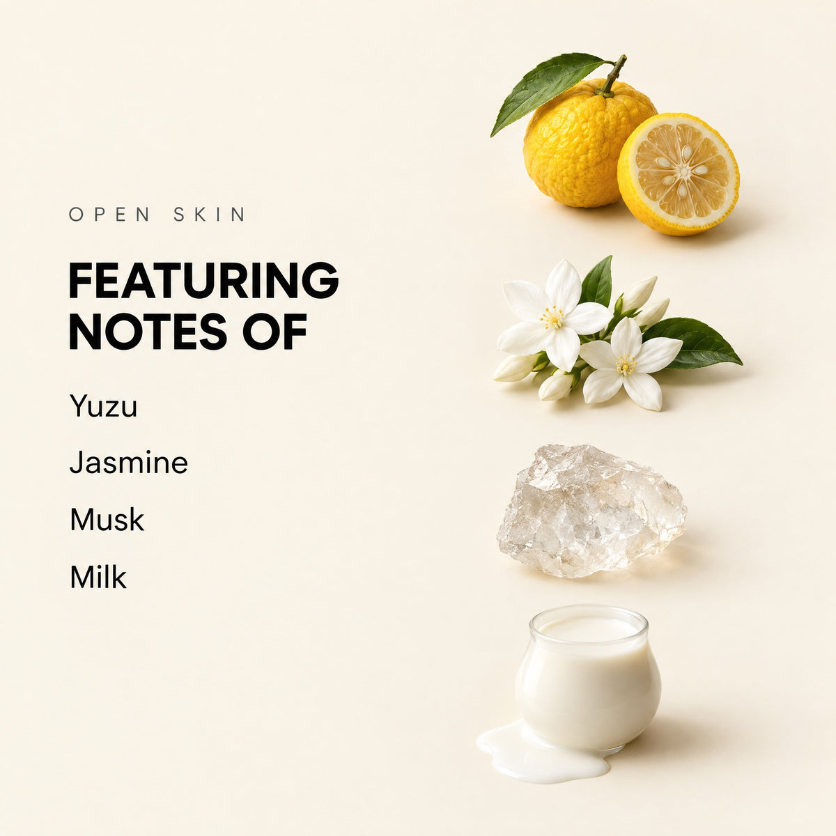 Open Skin featuring notes