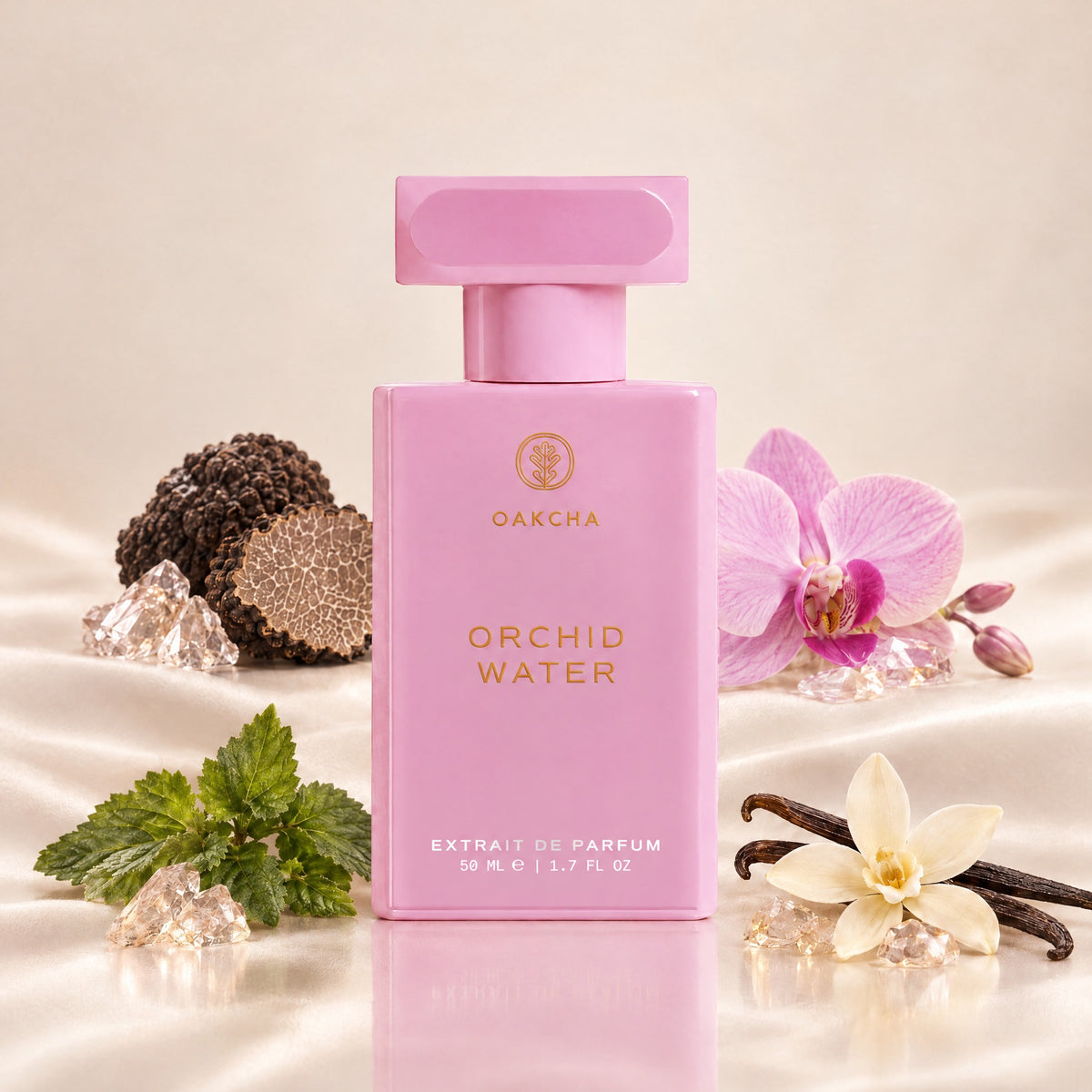 Orchid Water bottle with notes