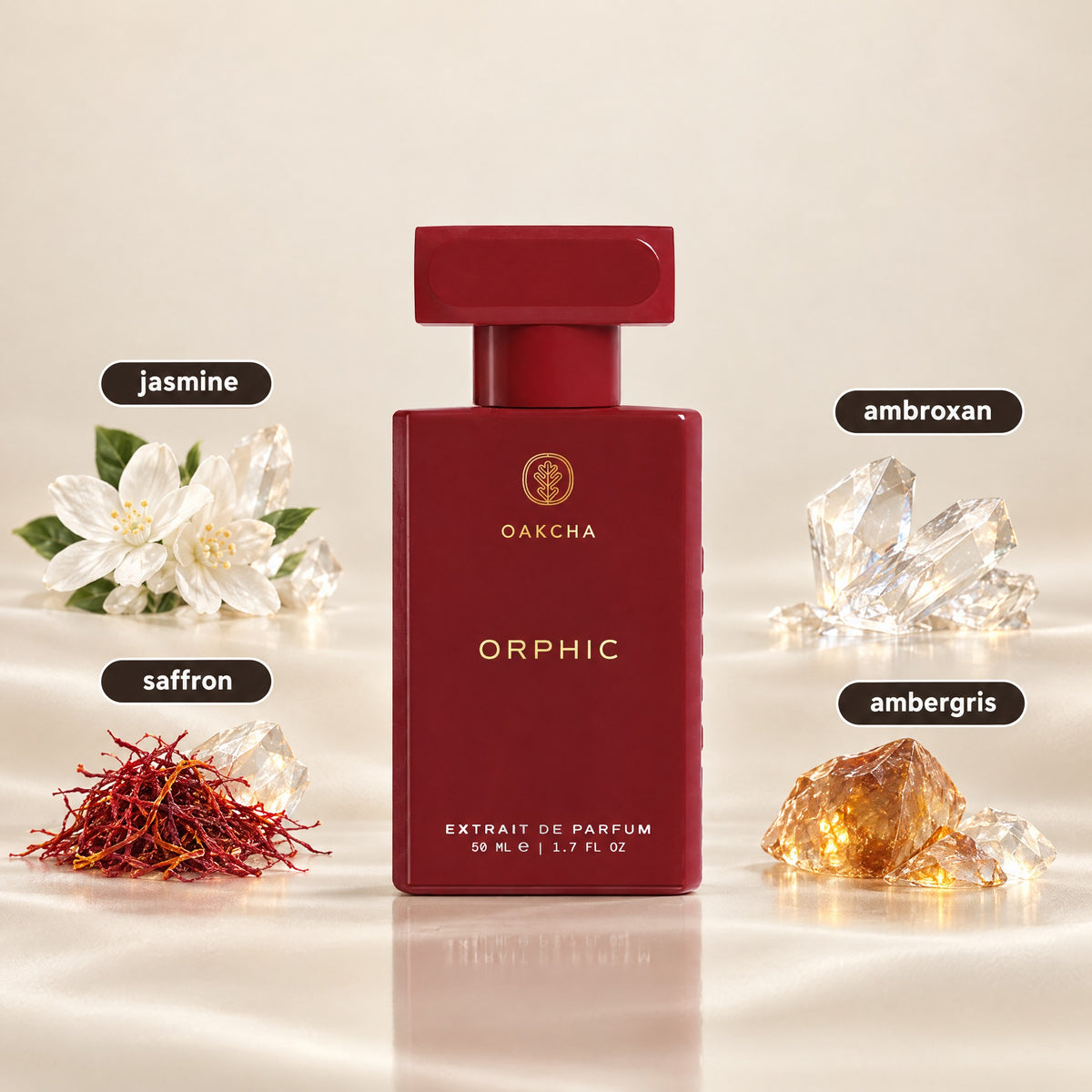 Orphic bottle with notes