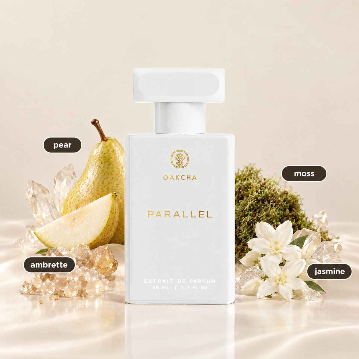 Parallel bottle with notes