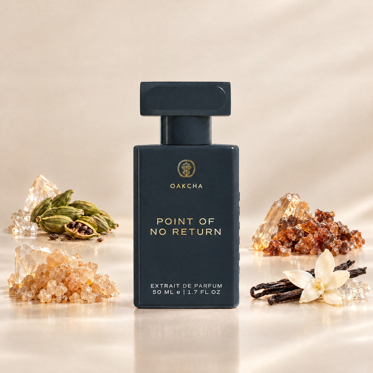 Point of No Return bottle with notes