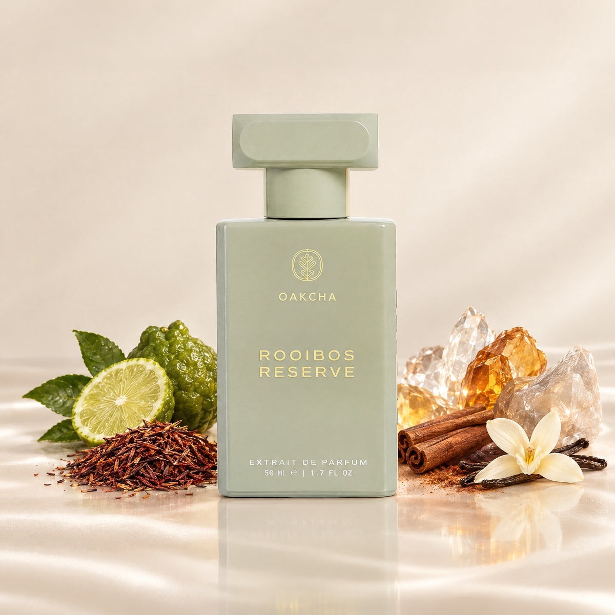 Rooibos Reserve bottle with notes