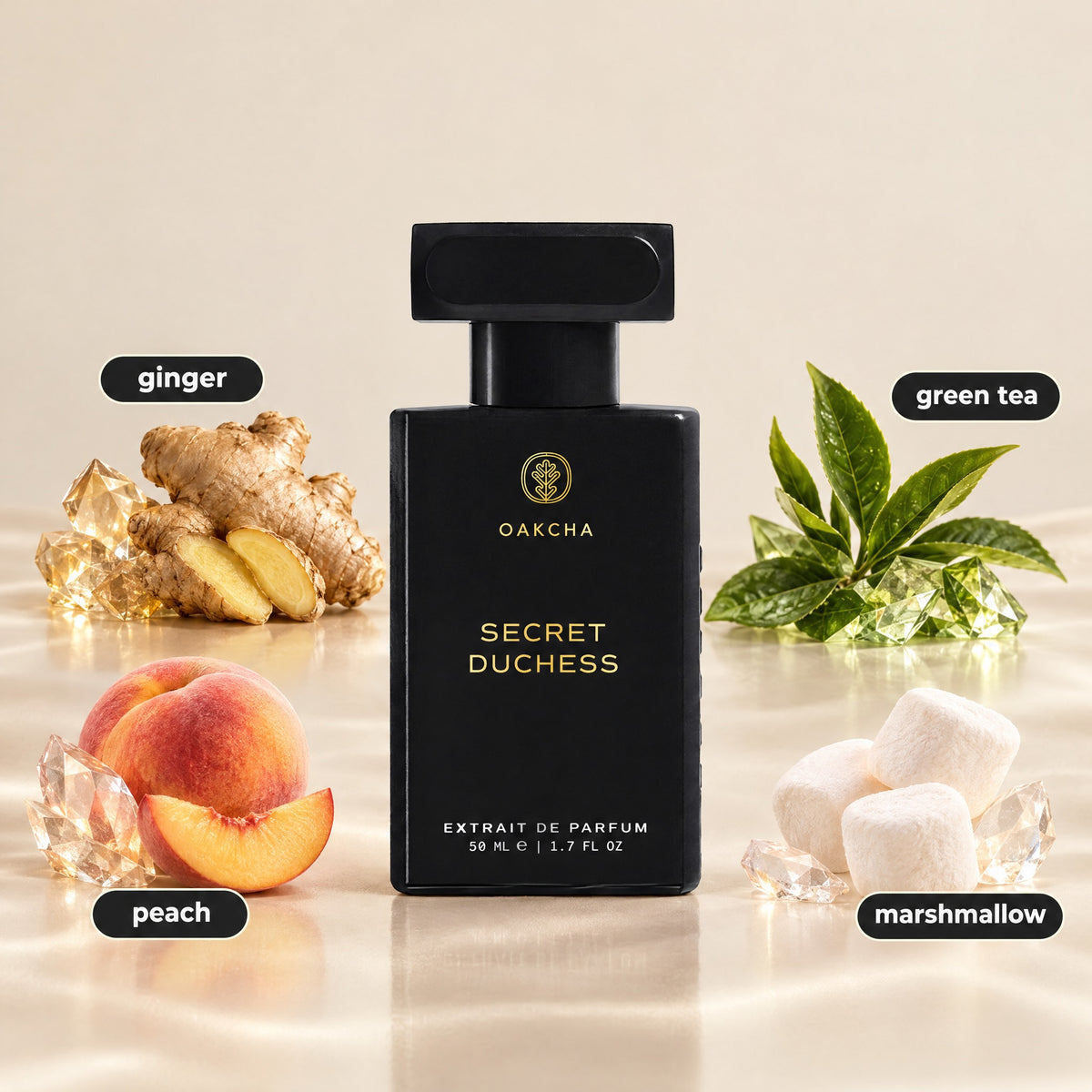 Secret Duchess bottle with notes