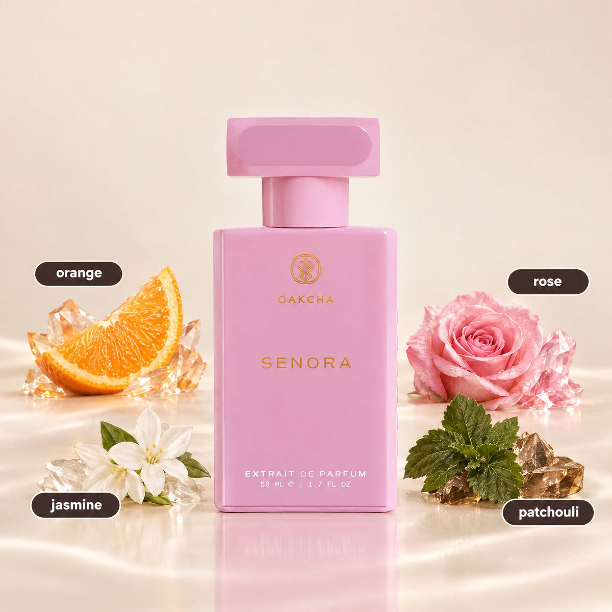 Senora bottle with notes