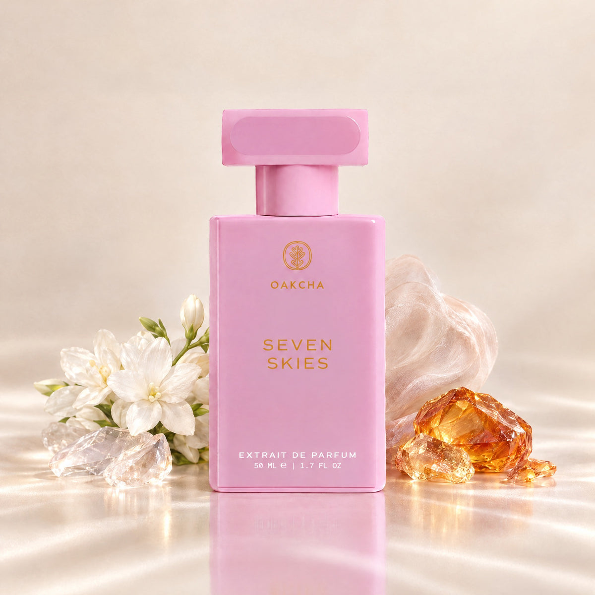 Seven Skies bottle with notes