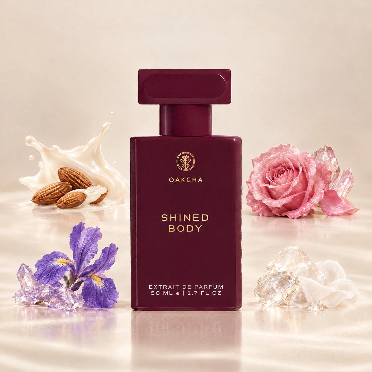 Shined Body bottle with notes