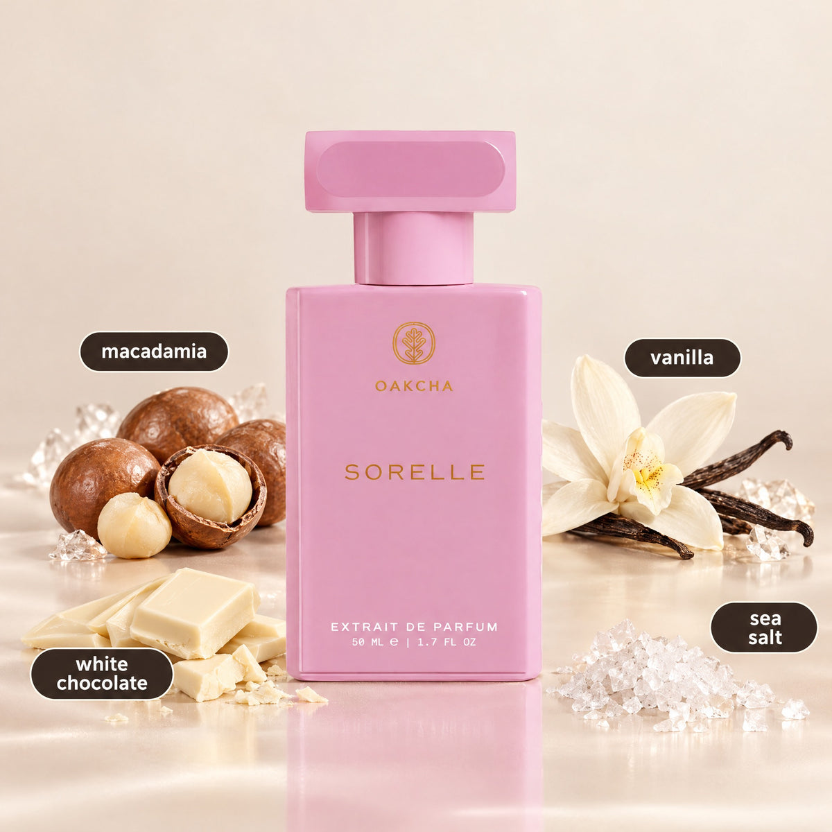 Sorelle bottle with notes
