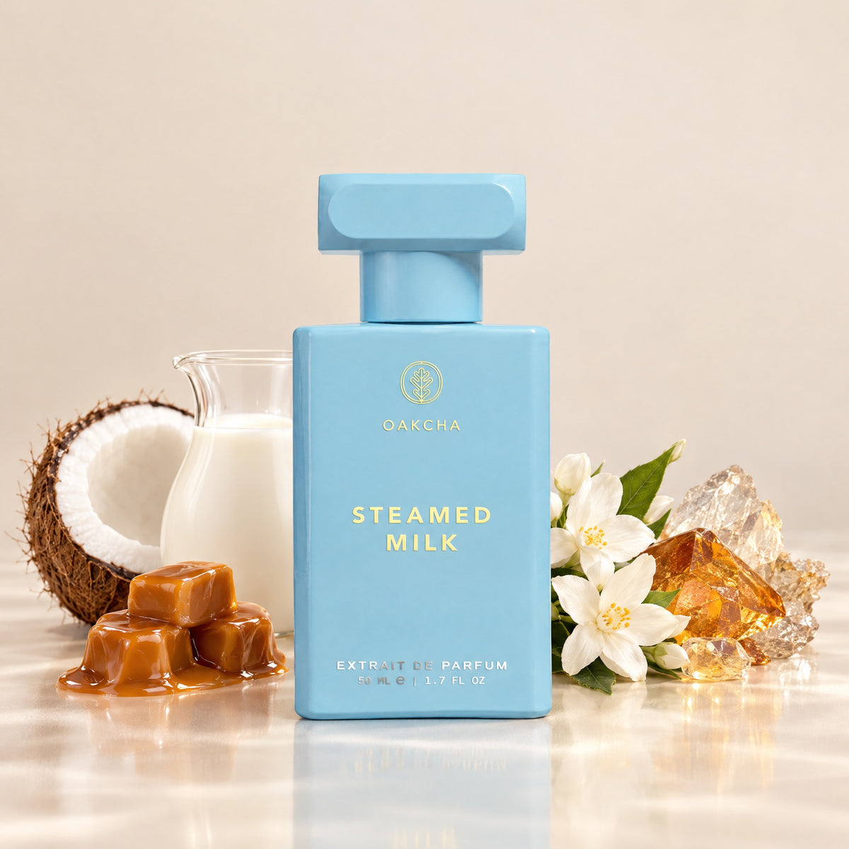 Steamed Milk bottle with notes