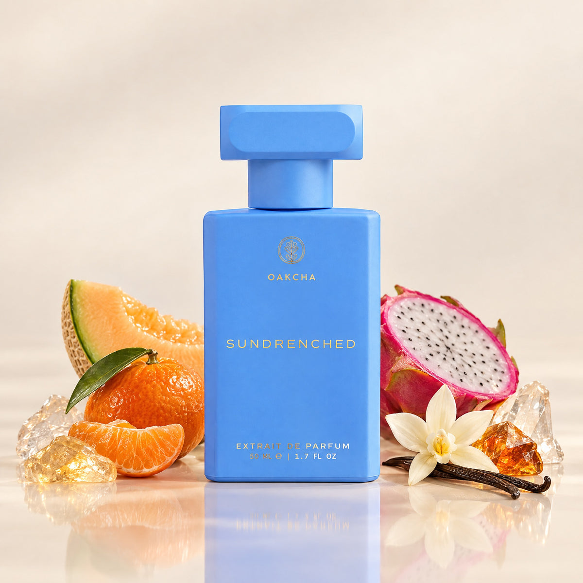 Sundrenched bottle with notes