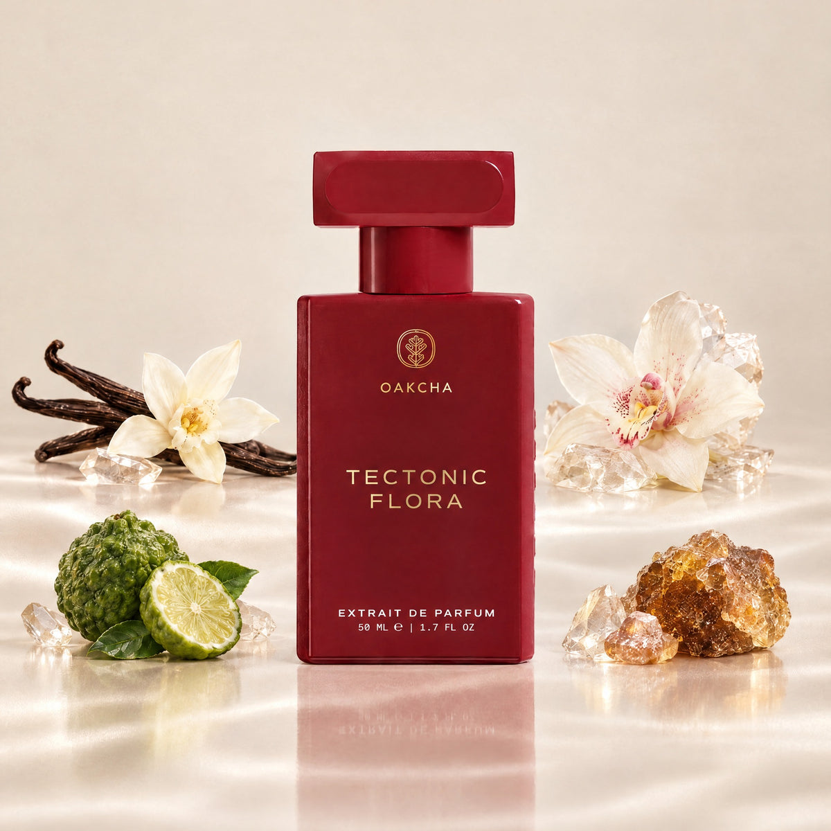Tectonic Flora bottle with notes