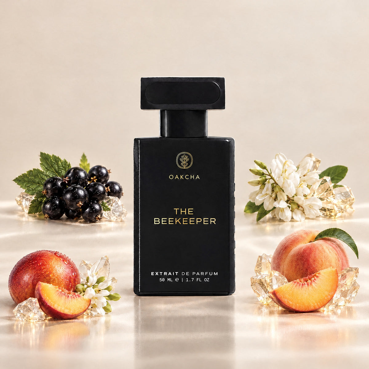 The Beekeeper bottle with notes