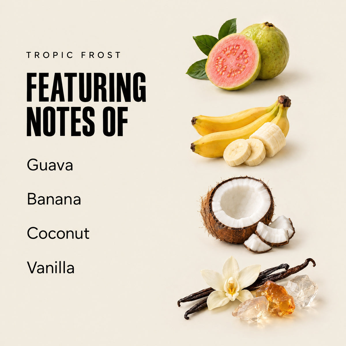 Tropic Frost featuring notes