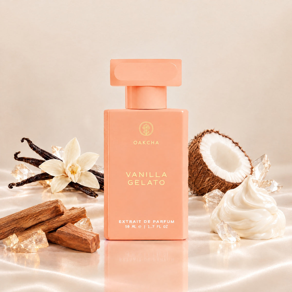 Vanilla Gelato bottle with notes