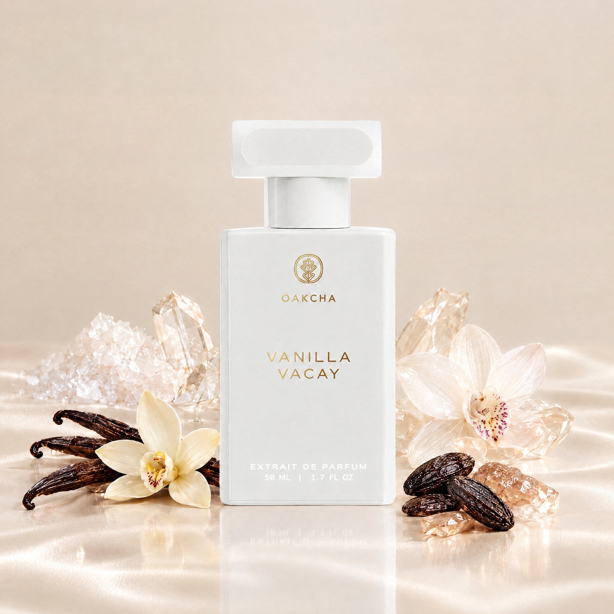 Vanilla Vacay bottle with notes