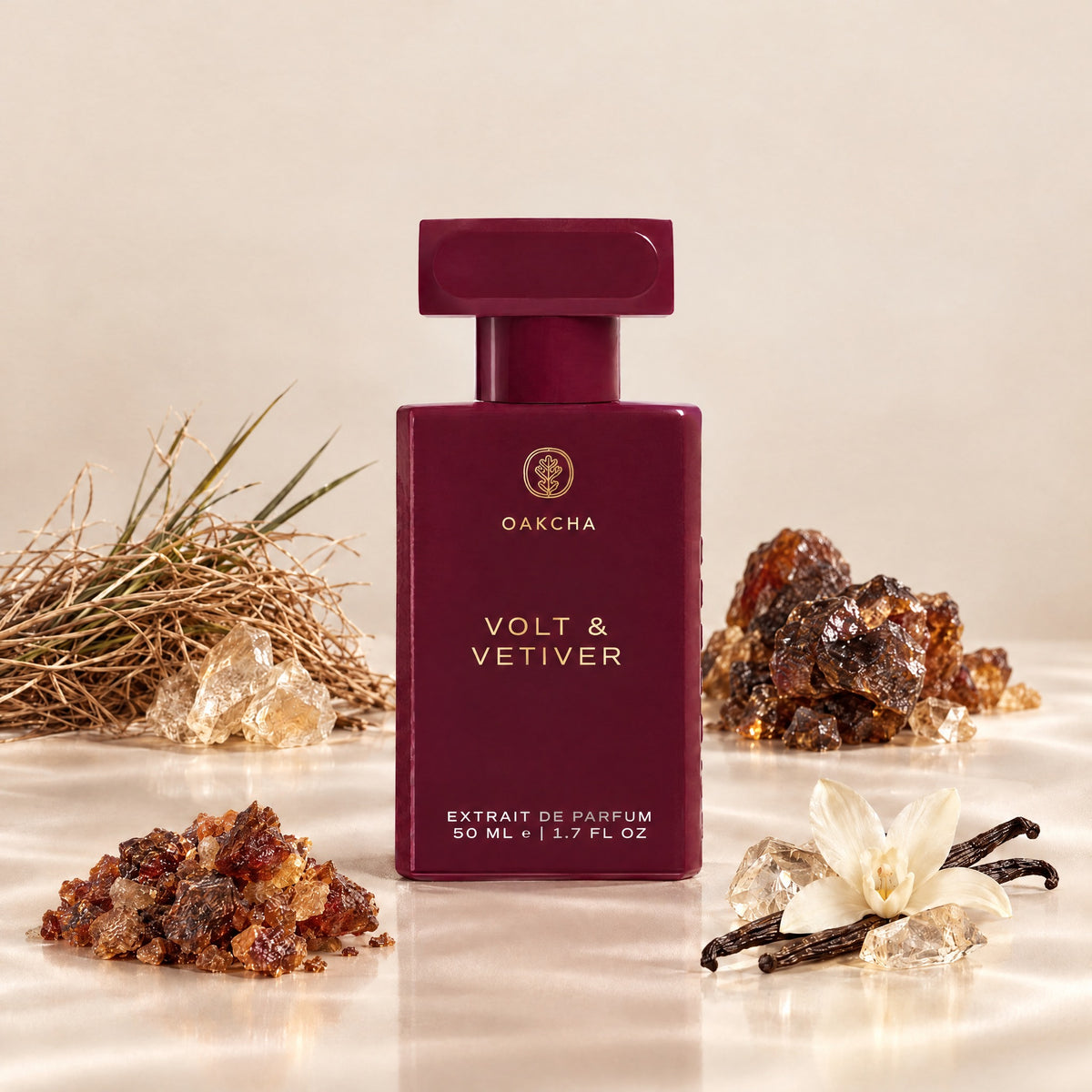 Volt & Vetiver bottle with notes
