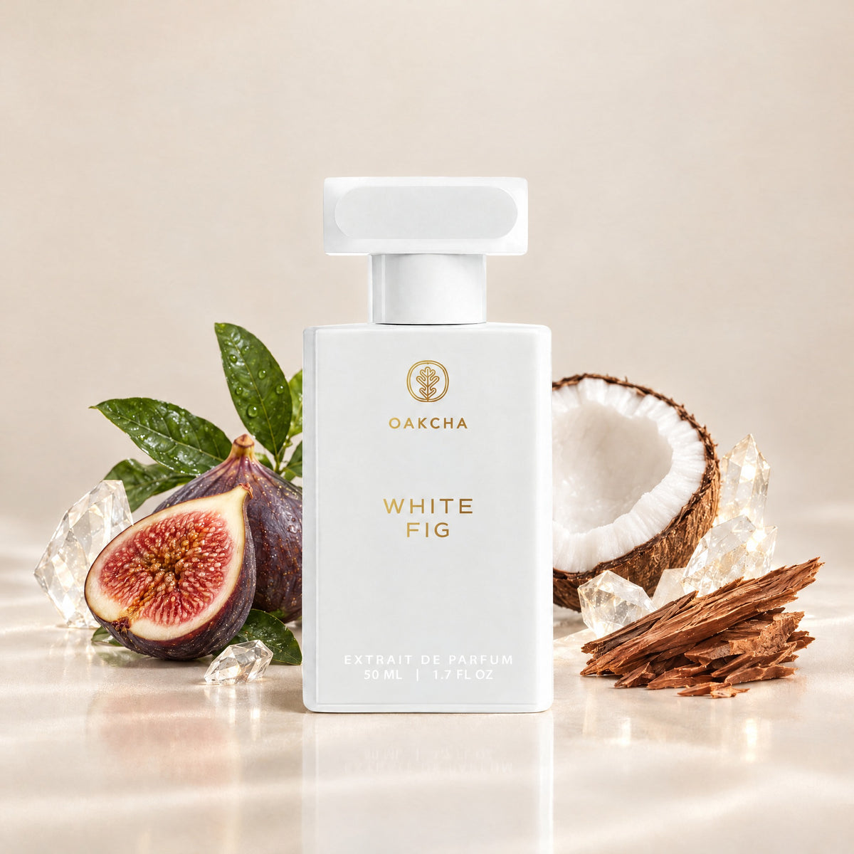White Fig bottle with notes