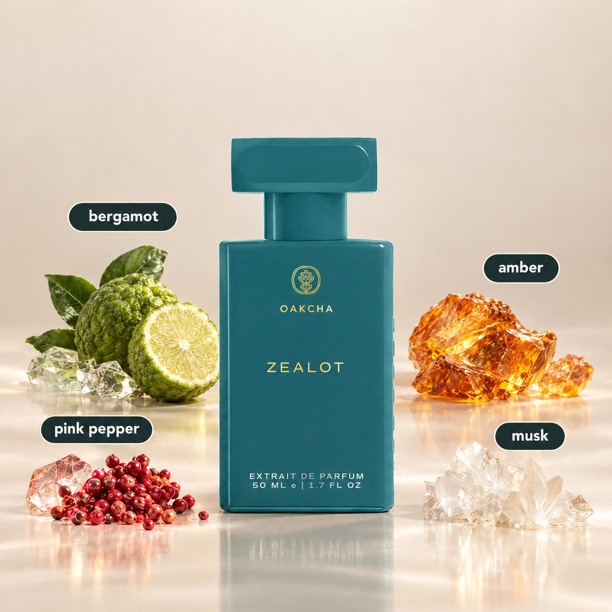 Zealot bottle with notes
